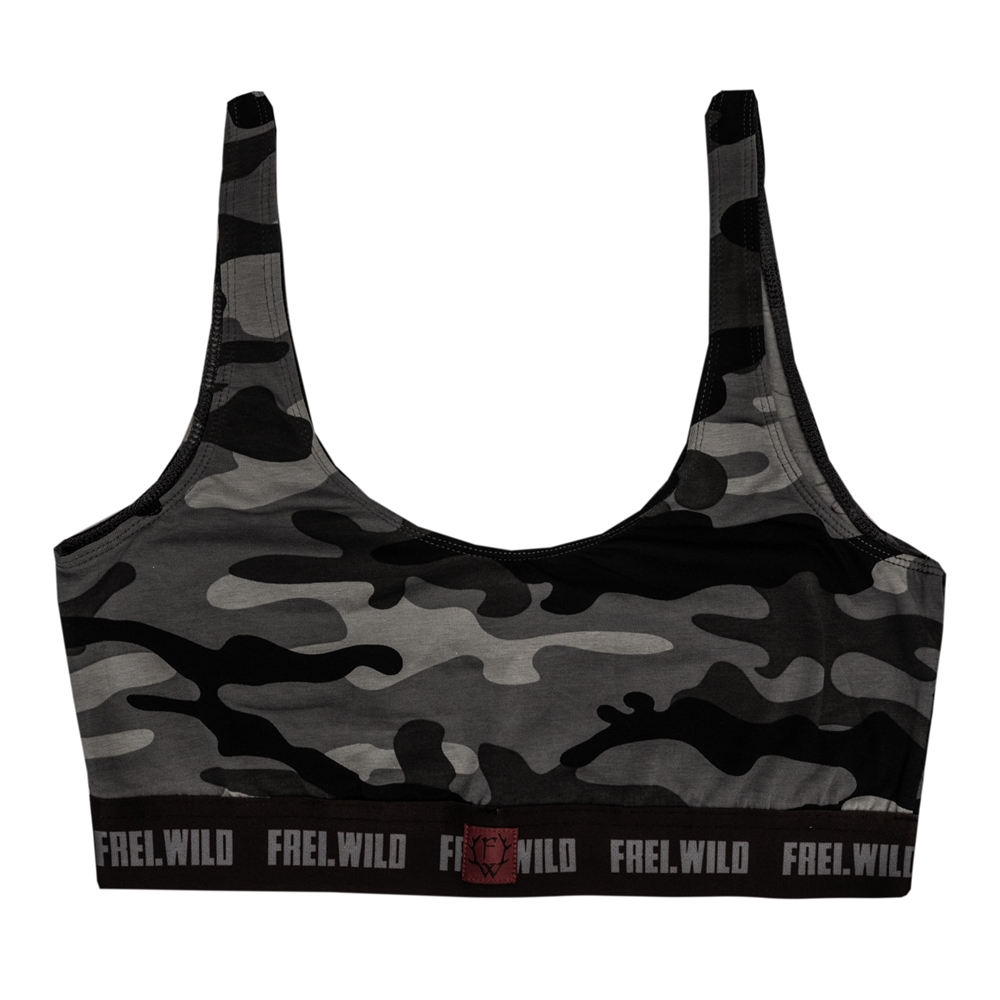 Frei.Wild - B&W Camo Girl, Bustier