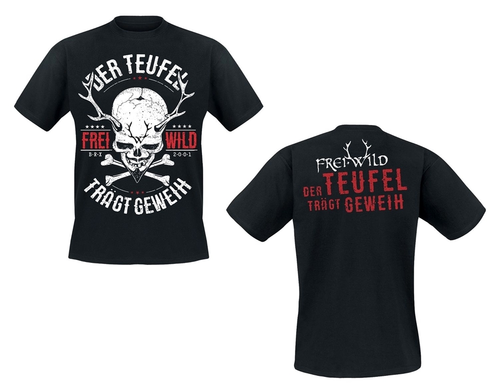 Frei.Wild - Der Teufel trgt Geweih, T-Shirt