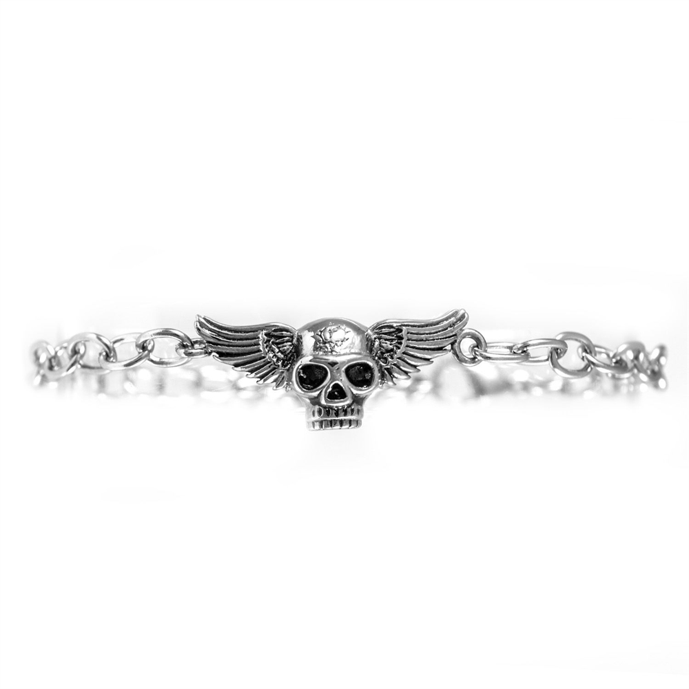 Frei.Wild - Skull Kettenarmband (unbestckt)