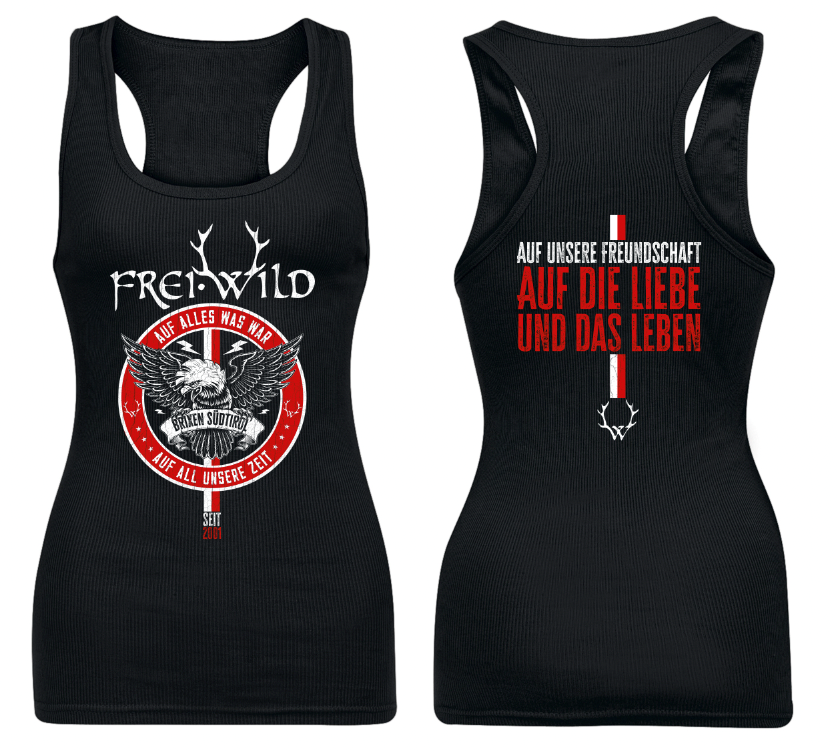 Frei.Wild - Auf alles was war, Girl TankTop