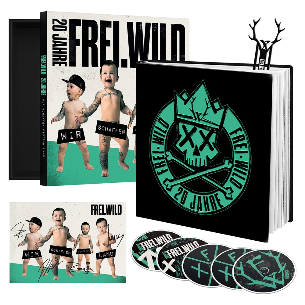 Frei.Wild - 20 Jahre, Wir schaffen Deutsch.Land, ltd. Boxset-Book Edition 