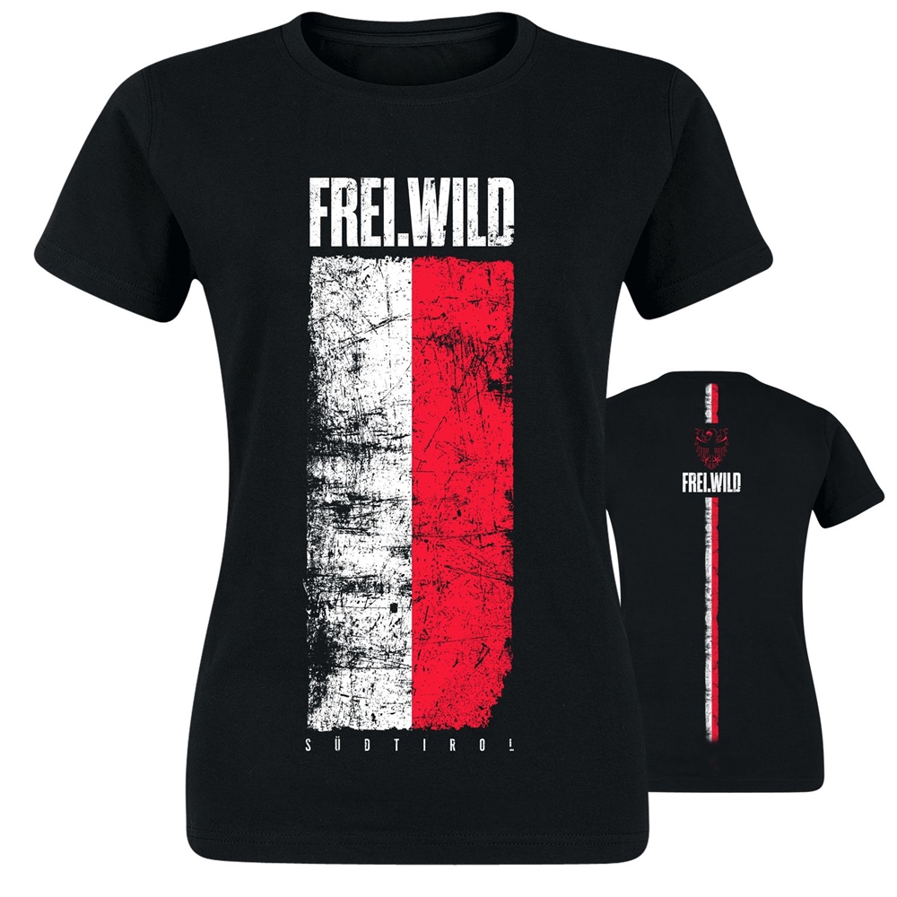 Frei.Wild - Sdtirol RotWeiss, Girl-Shirt