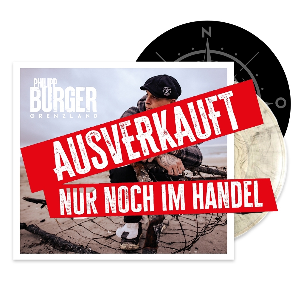 Philipp Burger - Grenzland, ltd. double marbed Vinyl