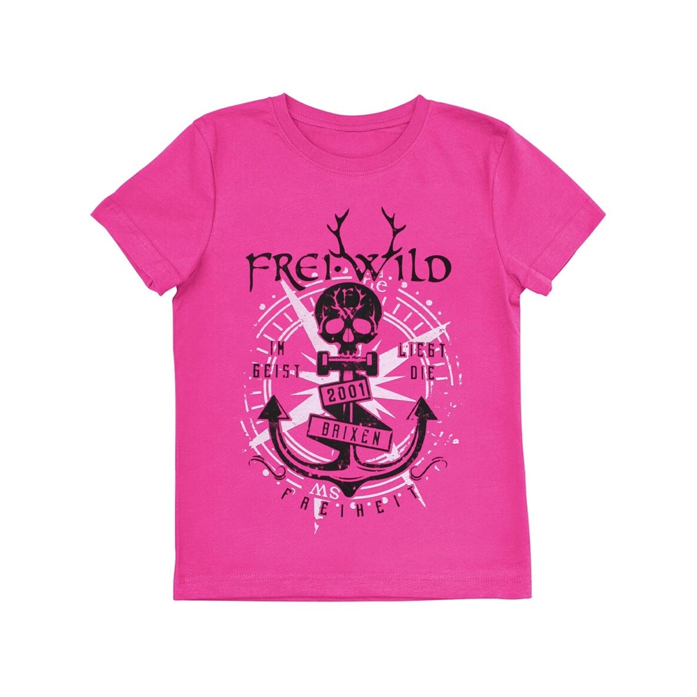 Frei.Wild - Brixen Store Pink, Kinder Shirt