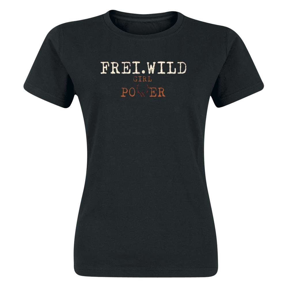 Frei.Wild - Brixen Shop Girl Power, Girl-Shirt