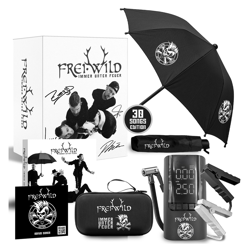 Frei.Wild - Immer unter Feuer, Ltd. 30Track, sign.Boxset