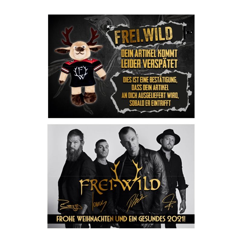 Frei.Wild 20 Jahre, Stofftier (gross)
